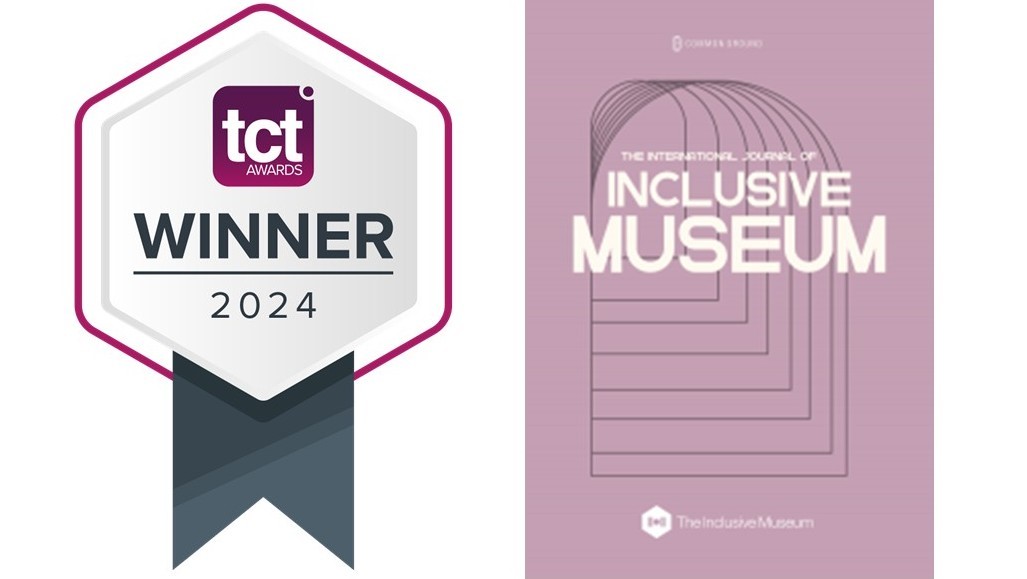 TCT award and Inclusive Museums Journal logos 